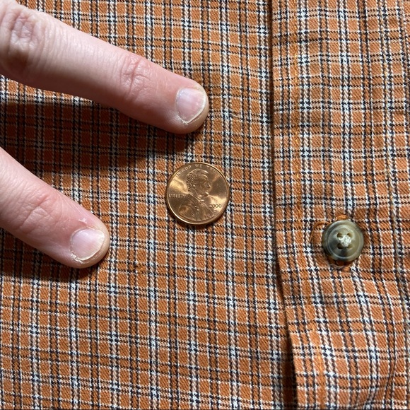 Wrangler Plaid Long Sleeve Button Down Shirt Size XL - Picture 9 of 9